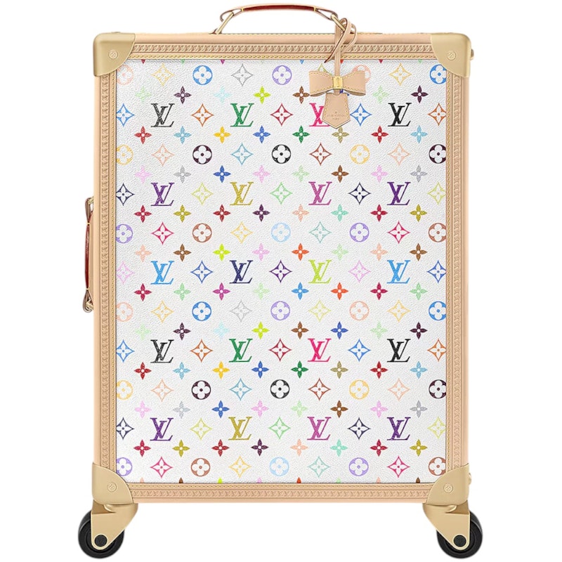 Louis Vuitton x Takashi Murakami Rolling Trunk White Multicolored
