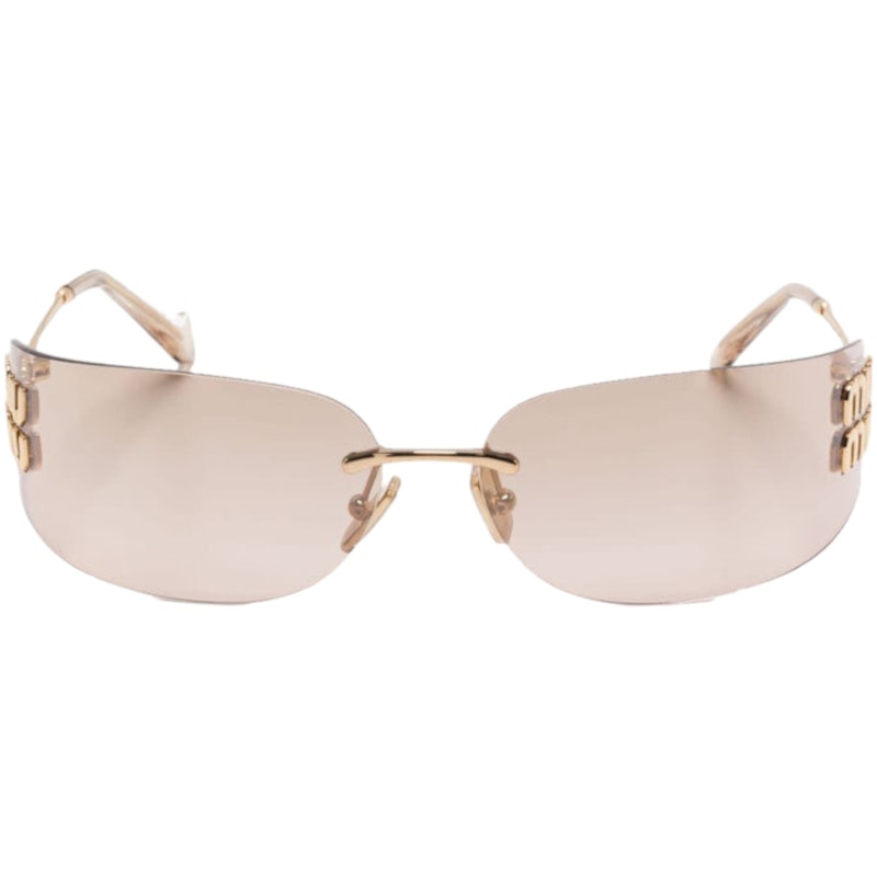 Miu Miu Frameless Sunglasses Gold (0MU A51S 5AK20P)