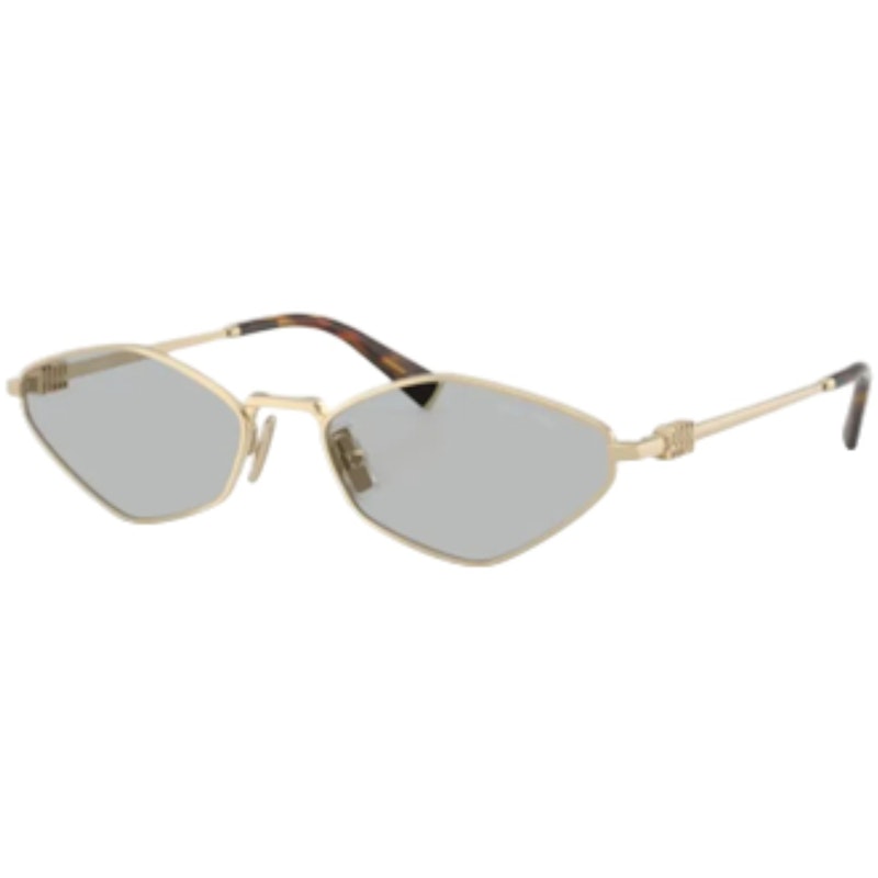Miu Miu Logo Sunglasses Light Gray (0MU 56ZS ZVN50K)