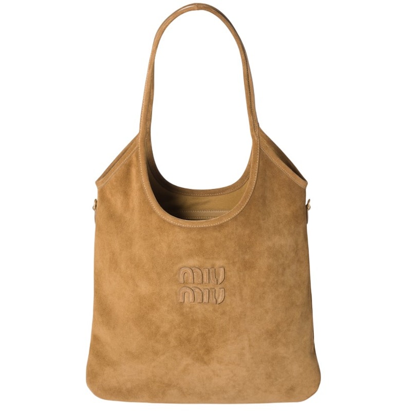 Miu Miu Softy Shine Shopper Nero