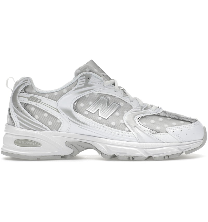 Retro Mesh Runner · White/Silver